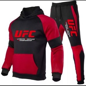 UFC jogging sweat suit